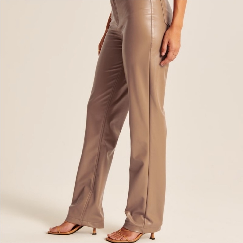 Abercrombie and Fitch Vegan Leather Pants - NWT